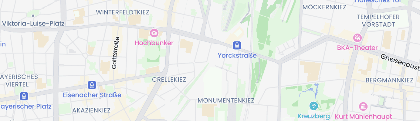 Karte mit dem ungefähren Standort