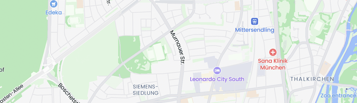 Karte mit dem ungefähren Standort