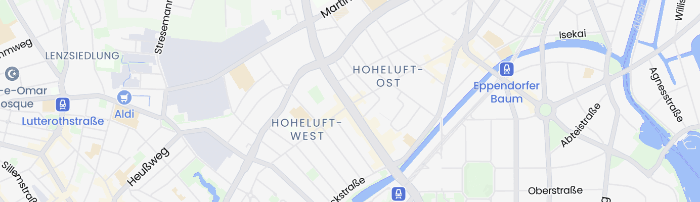 Karte mit dem ungefähren Standort