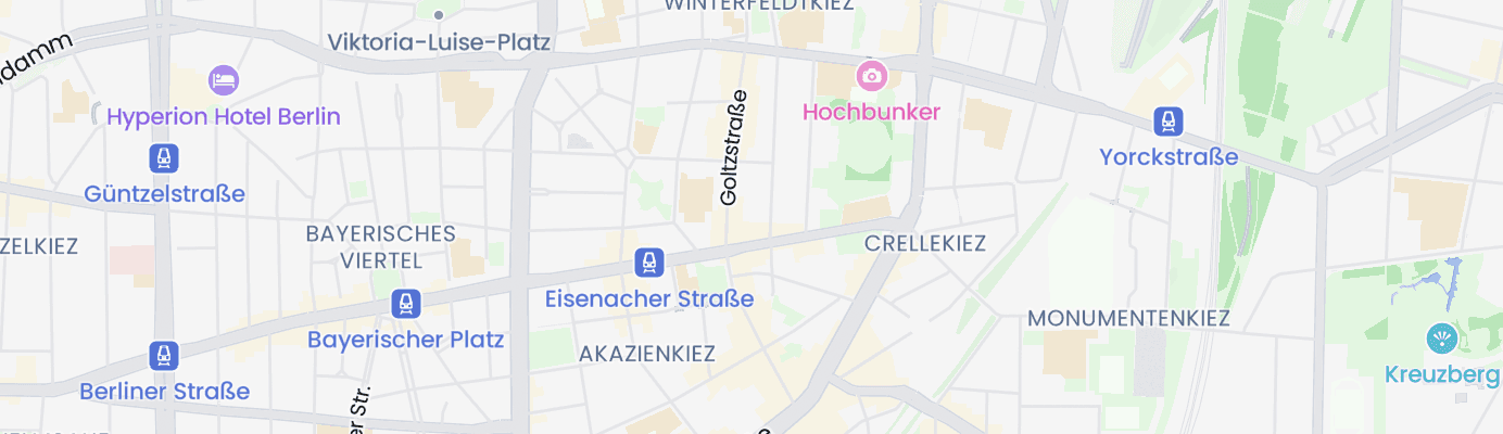 Karte mit dem ungefähren Standort