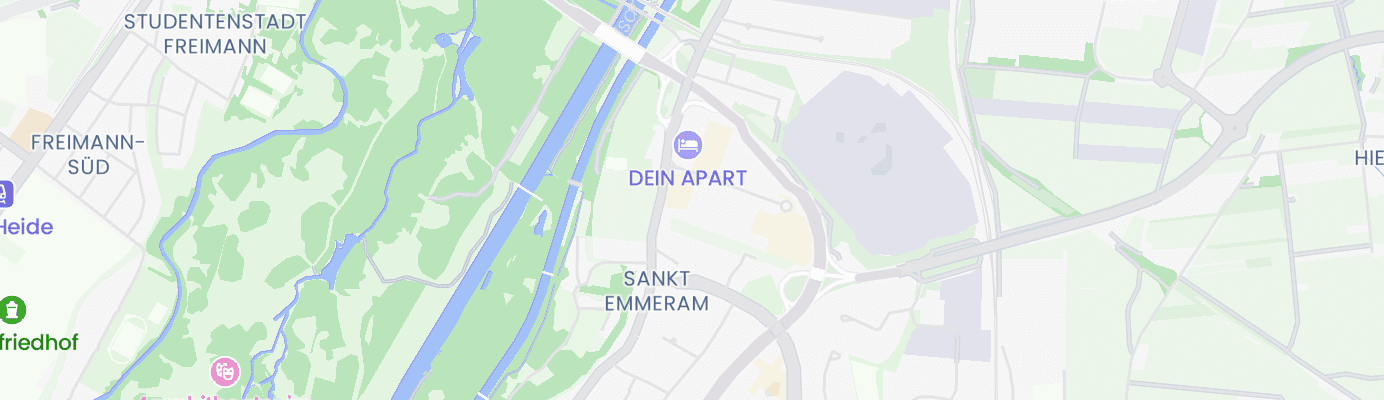 Karte mit dem ungefähren Standort