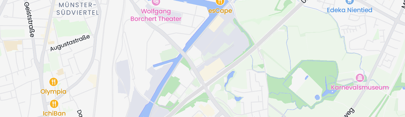 Karte mit dem ungefähren Standort