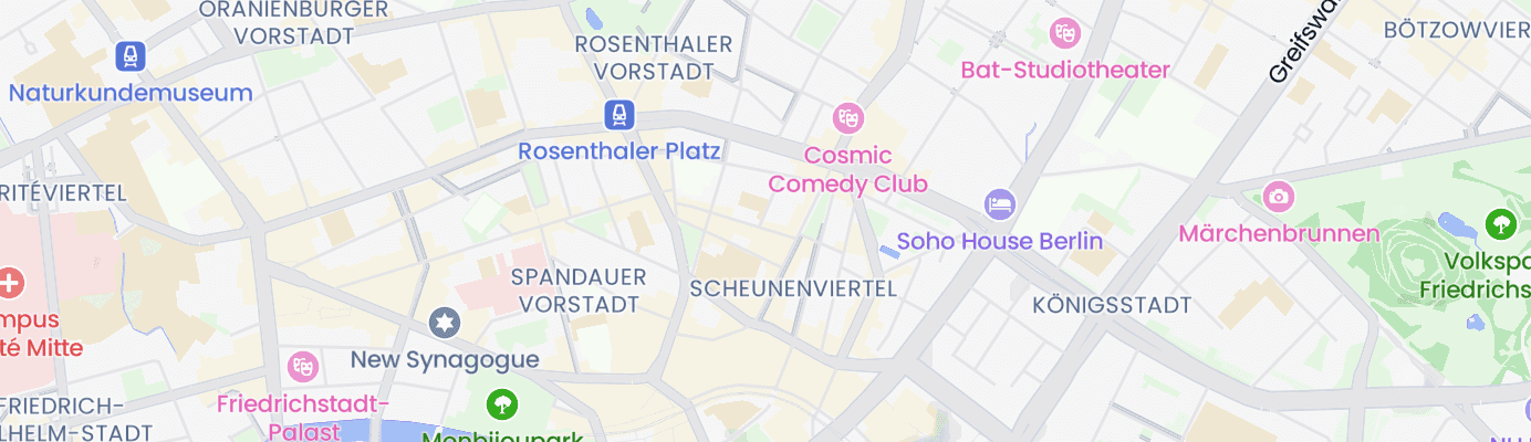 Karte mit dem ungefähren Standort
