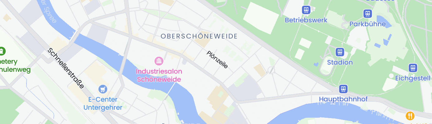Karte mit dem ungefähren Standort