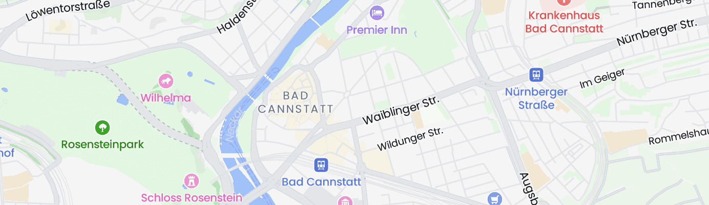 Karte mit dem ungefähren Standort