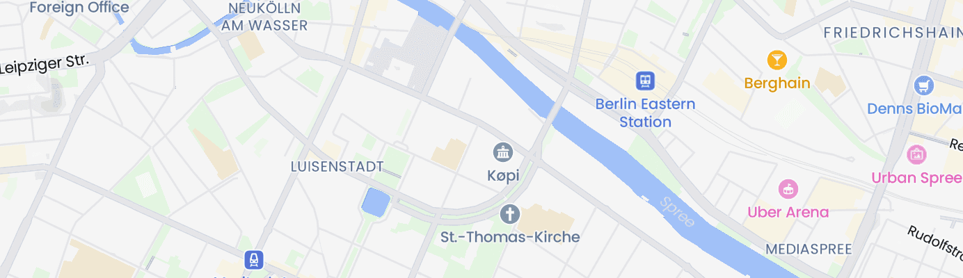 Karte mit dem ungefähren Standort