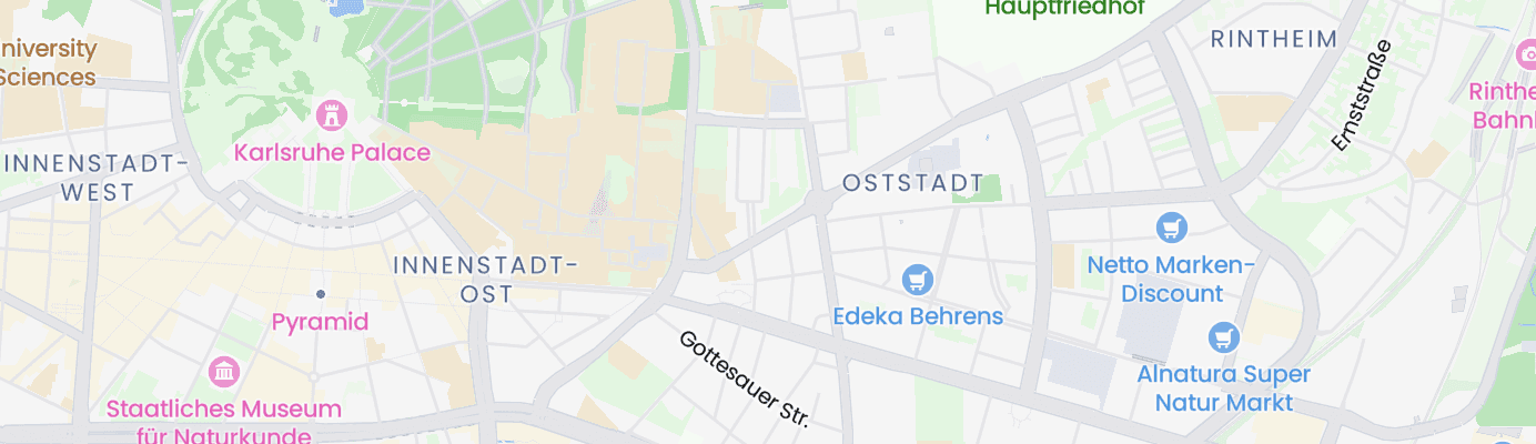Karte mit dem ungefähren Standort