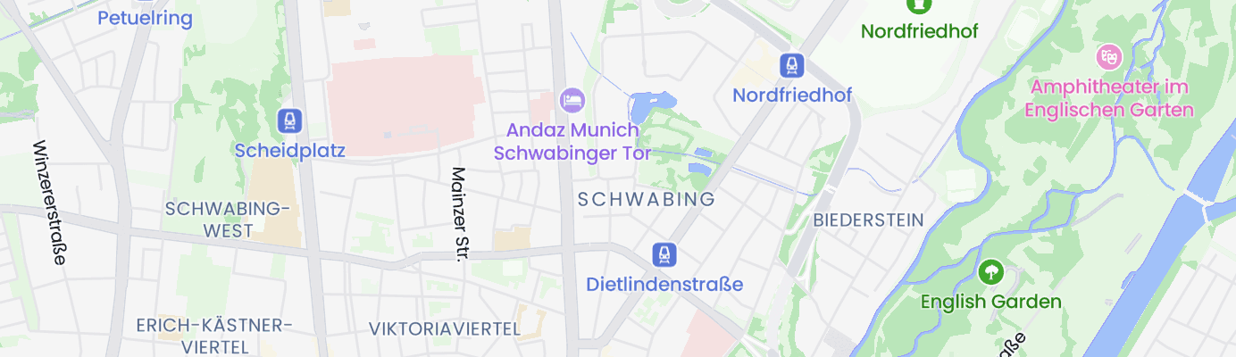 Karte mit dem ungefähren Standort