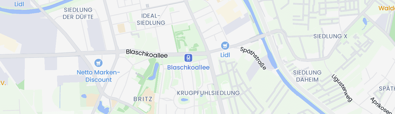 Karte mit dem ungefähren Standort