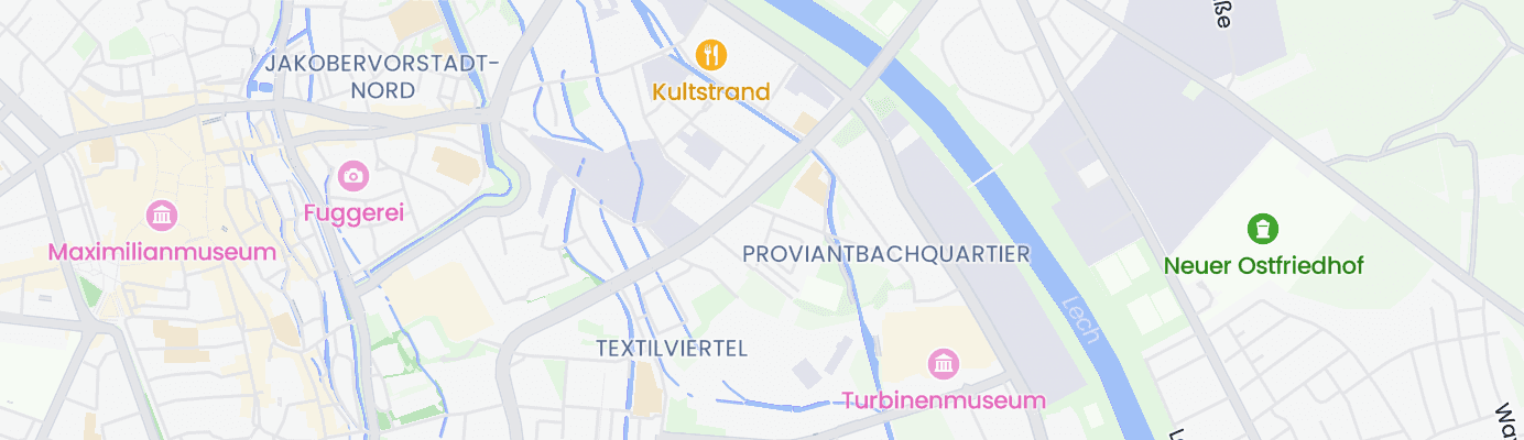 Karte mit dem ungefähren Standort