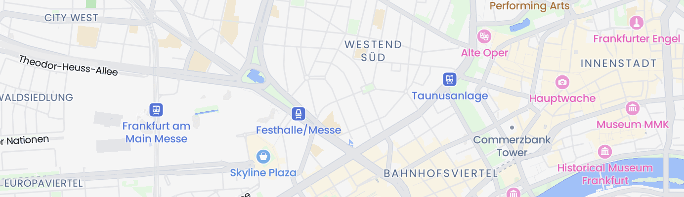 Karte mit dem ungefähren Standort