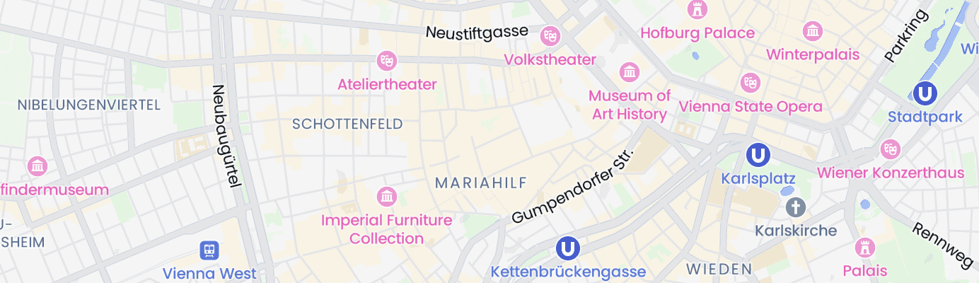 Karte mit dem ungefähren Standort