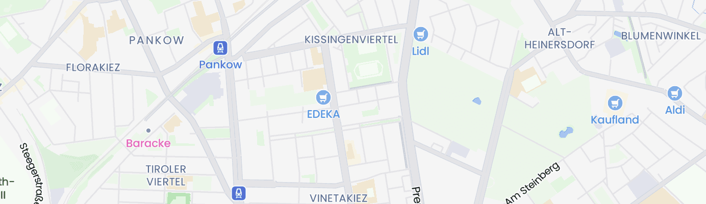 Karte mit dem ungefähren Standort