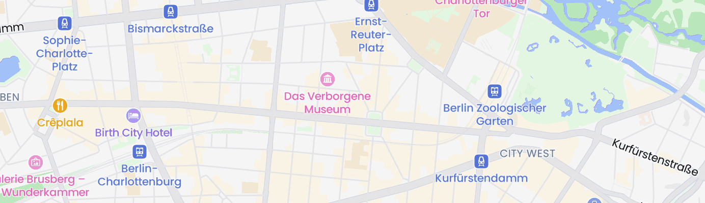 Karte mit dem ungefähren Standort