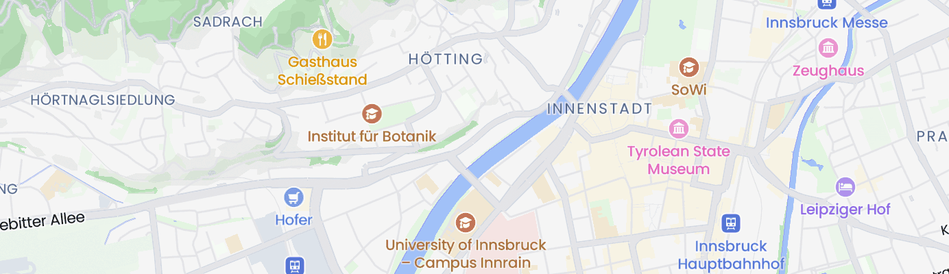Map showing the approximate location