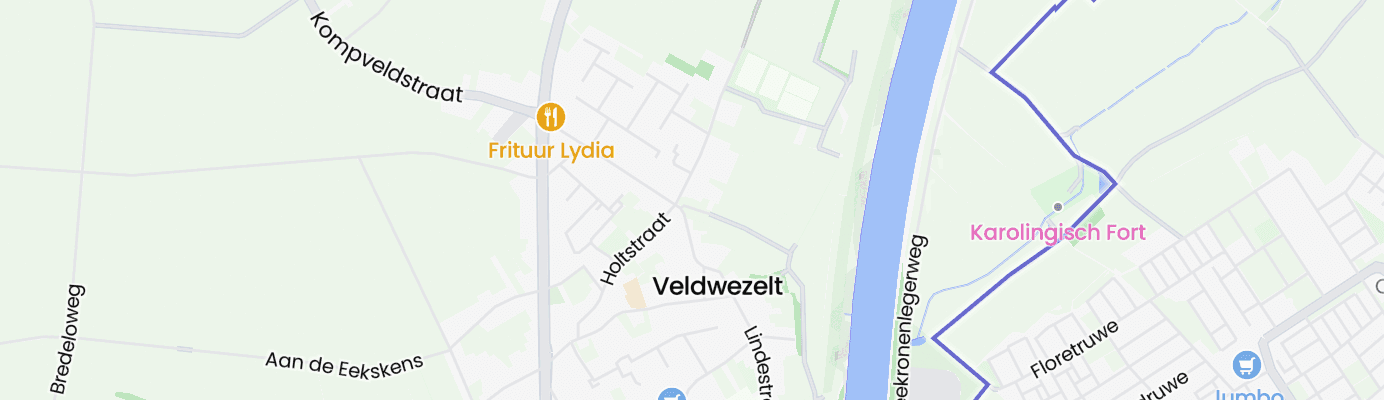 Karte mit dem ungefähren Standort