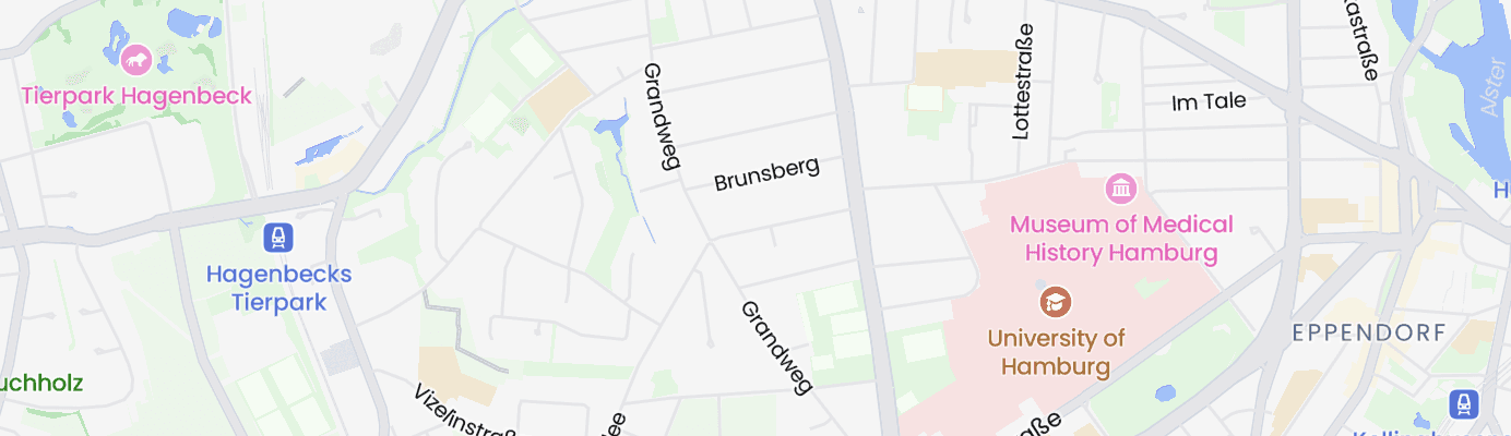 Karte mit dem ungefähren Standort
