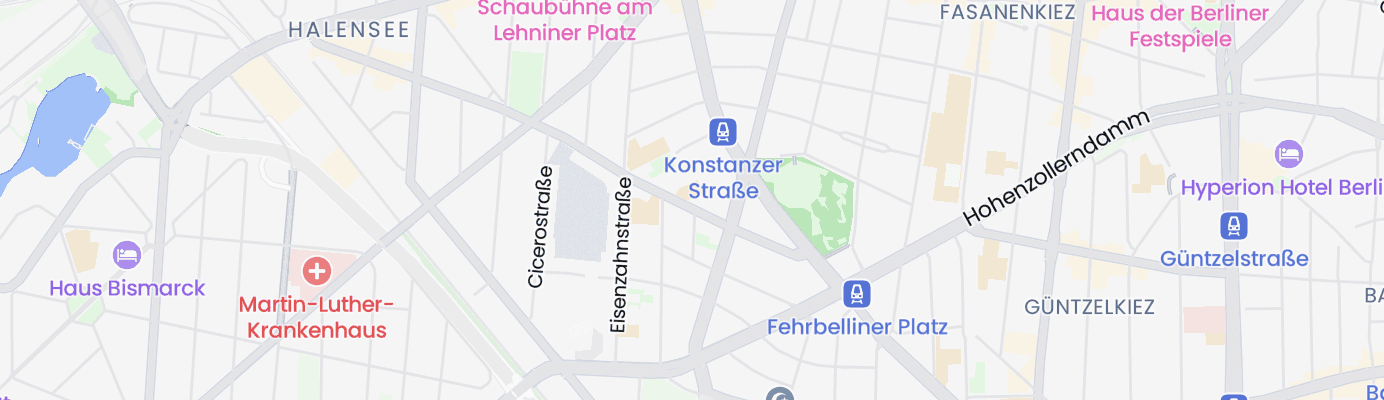 Karte mit dem ungefähren Standort