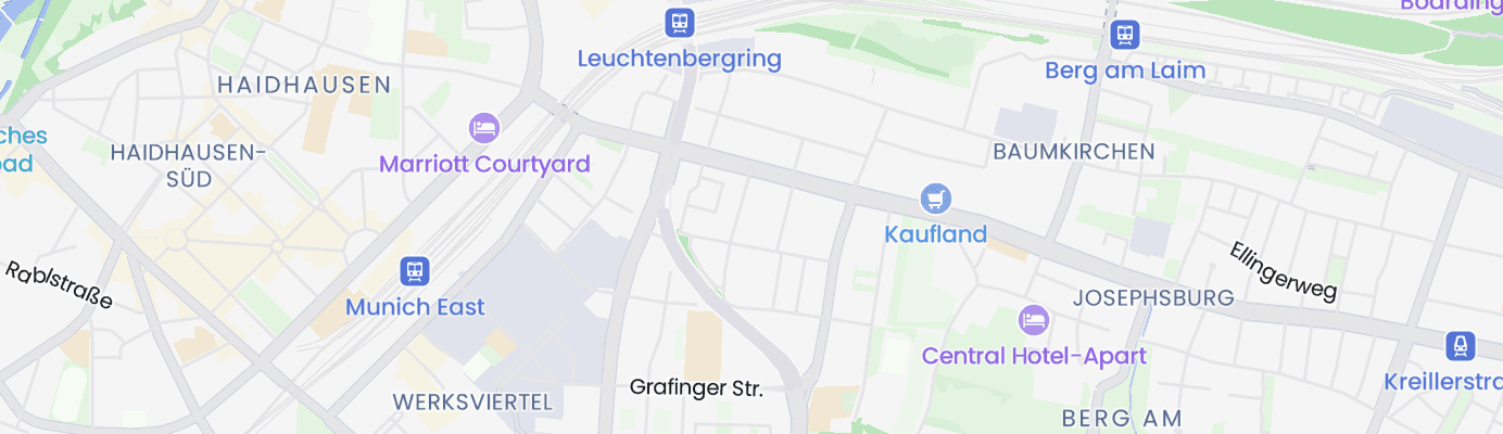 Karte mit dem ungefähren Standort