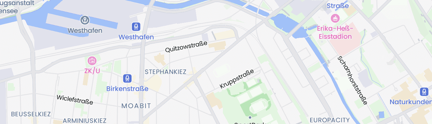 Karte mit dem ungefähren Standort