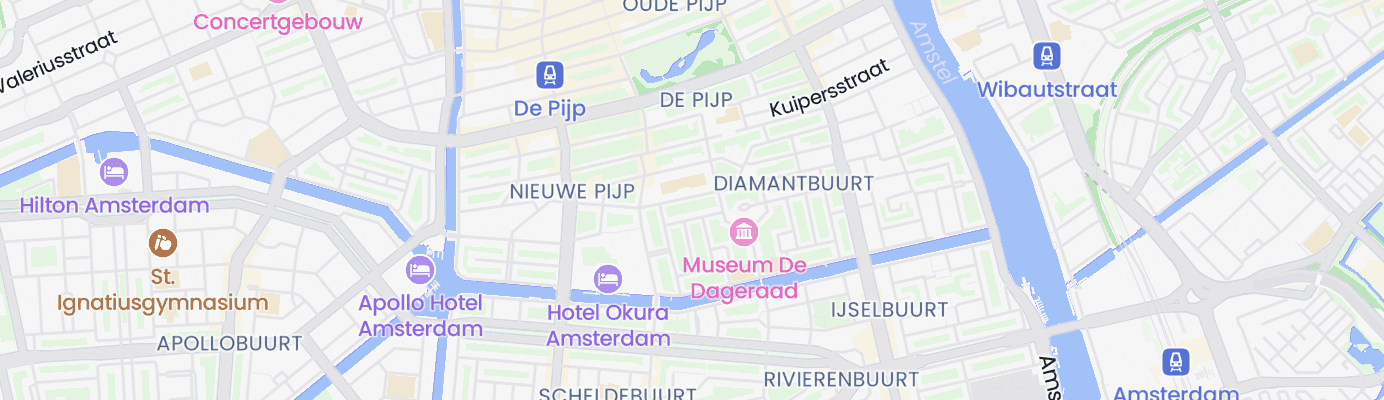 Map showing the approximate location
