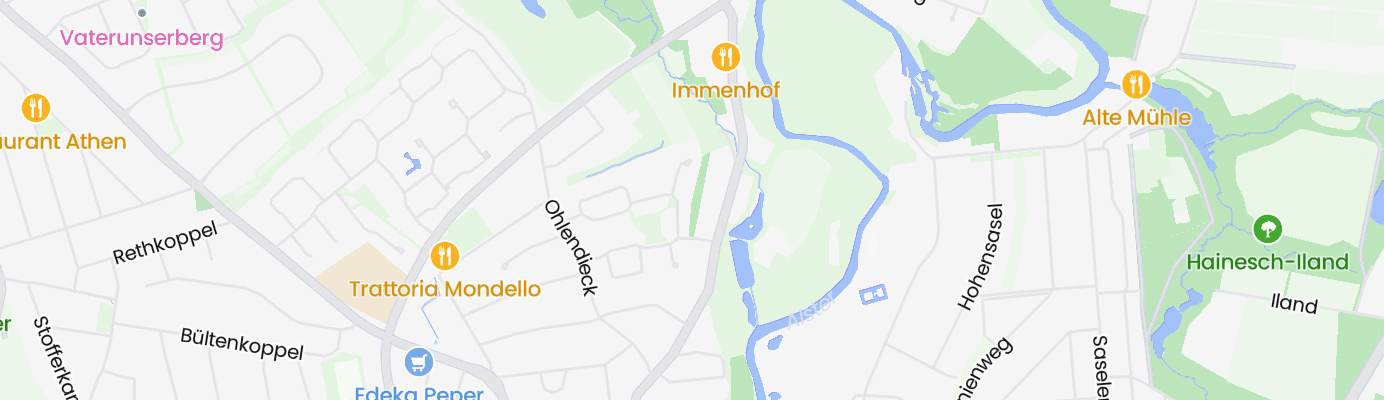 Karte mit dem ungefähren Standort