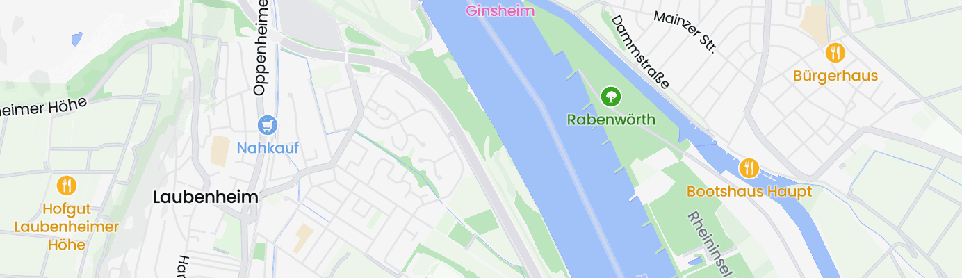 Karte mit dem ungefähren Standort