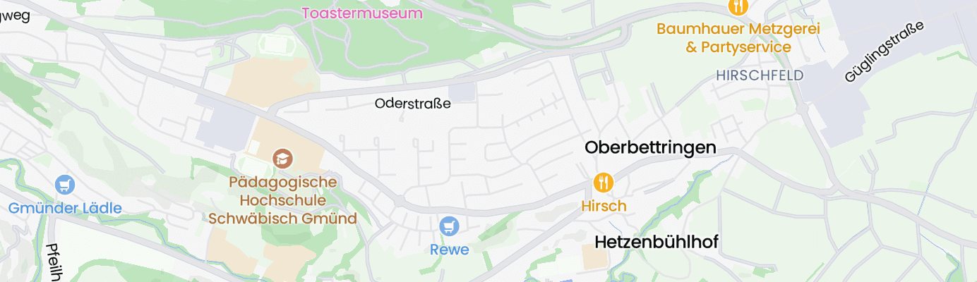 Karte mit dem ungefähren Standort