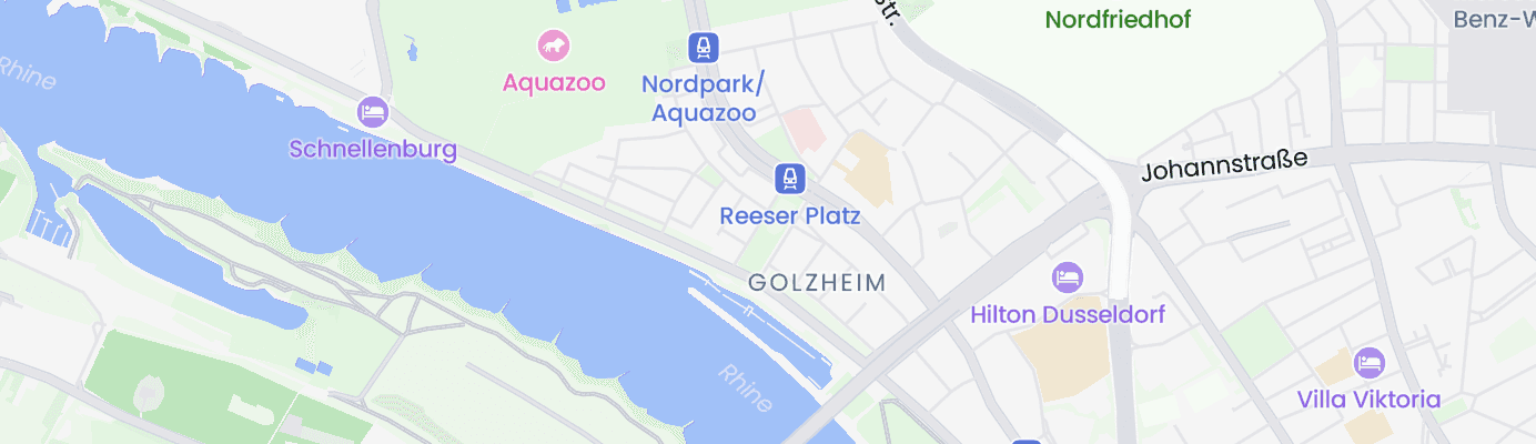 Karte mit dem ungefähren Standort