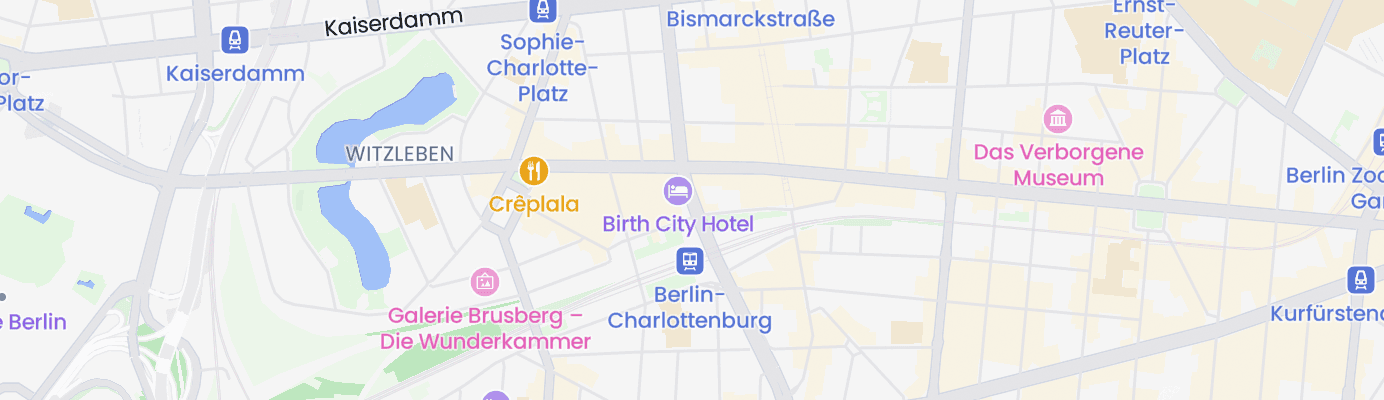 Karte mit dem ungefähren Standort
