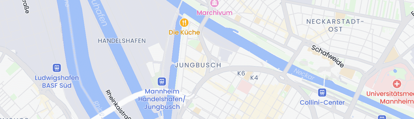 Karte mit dem ungefähren Standort