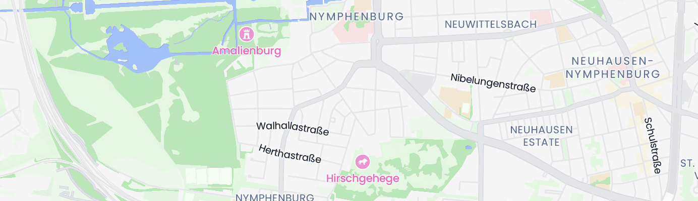 Karte mit dem ungefähren Standort
