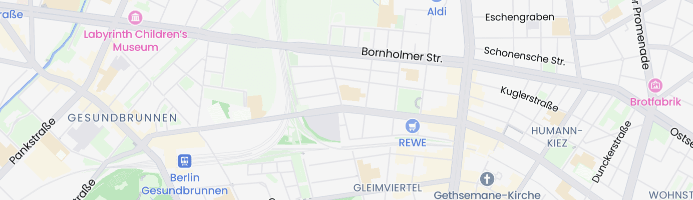 Karte mit dem ungefähren Standort