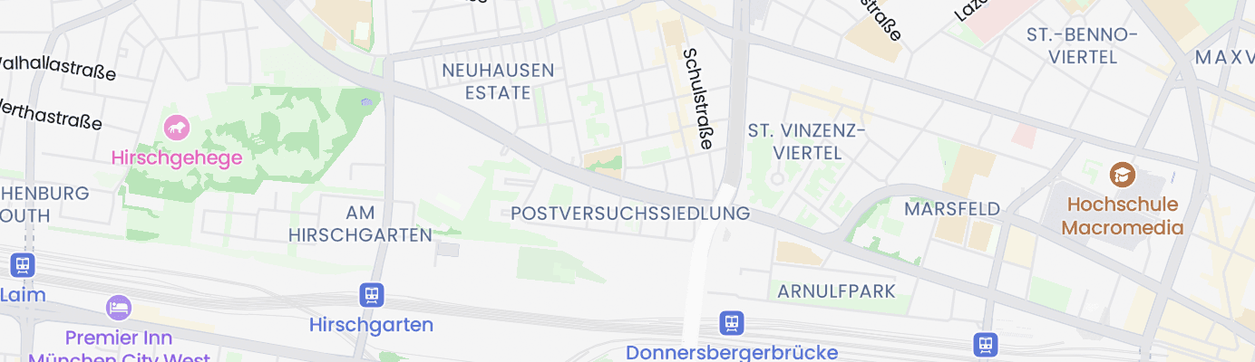 Karte mit dem ungefähren Standort