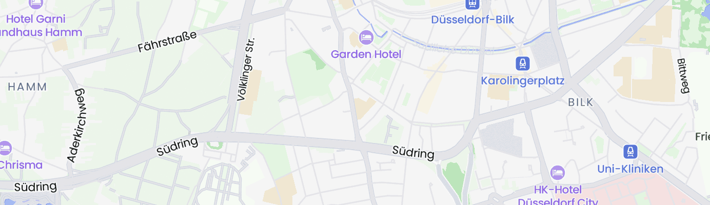 Karte mit dem ungefähren Standort