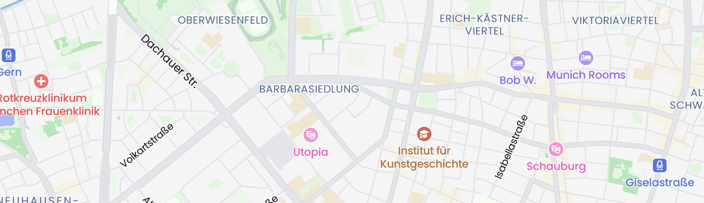 Karte mit dem ungefähren Standort