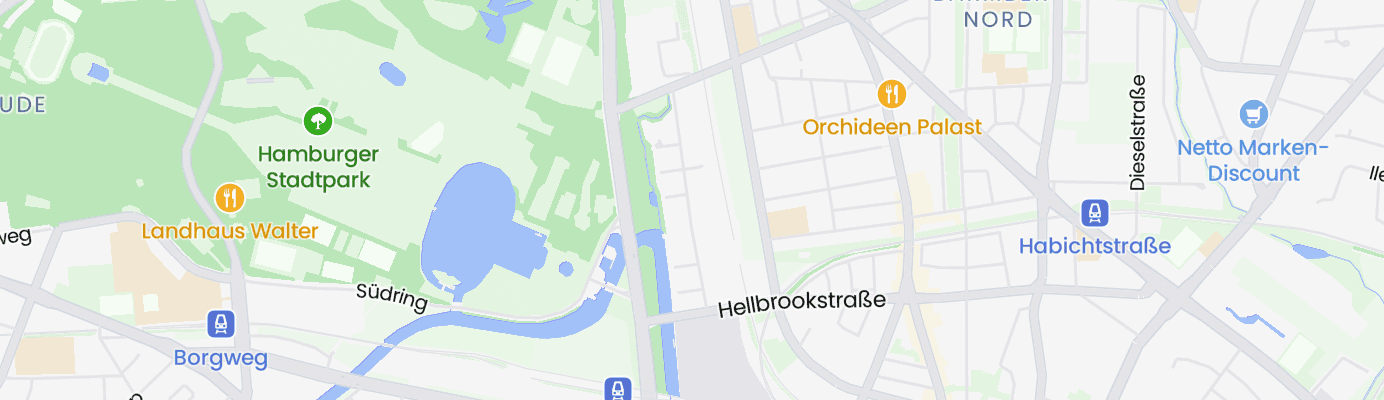Karte mit dem ungefähren Standort