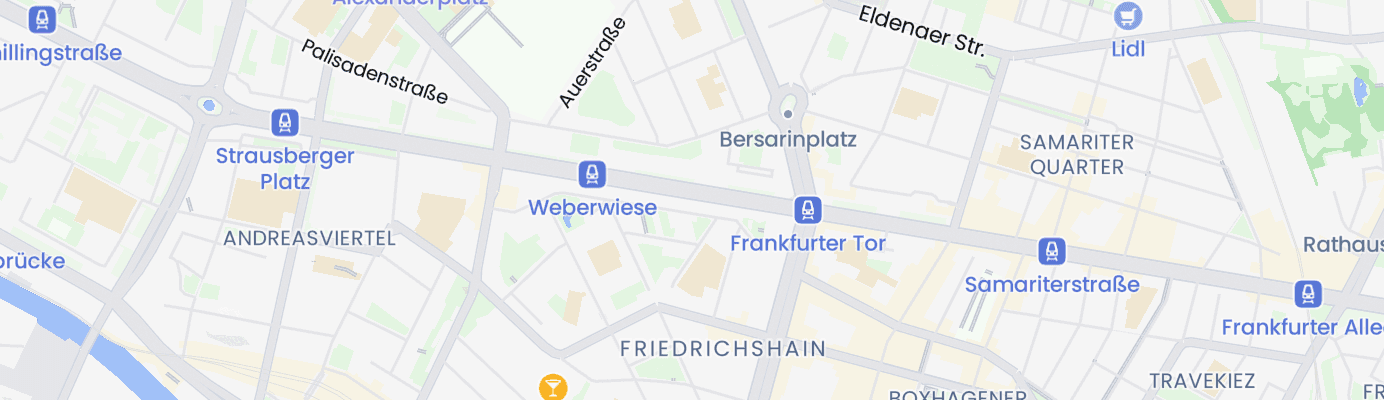 Karte mit dem ungefähren Standort