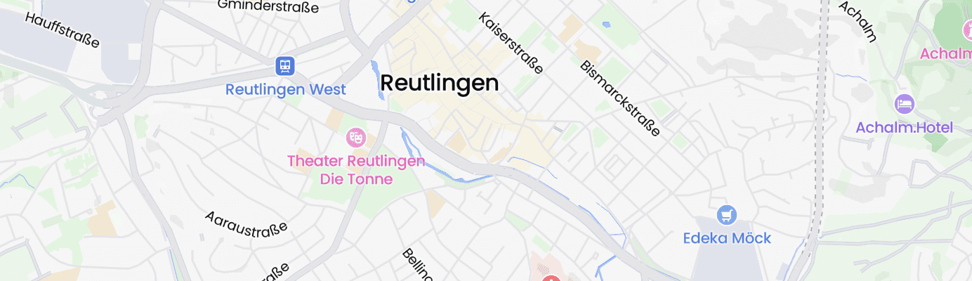 Karte mit dem ungefähren Standort
