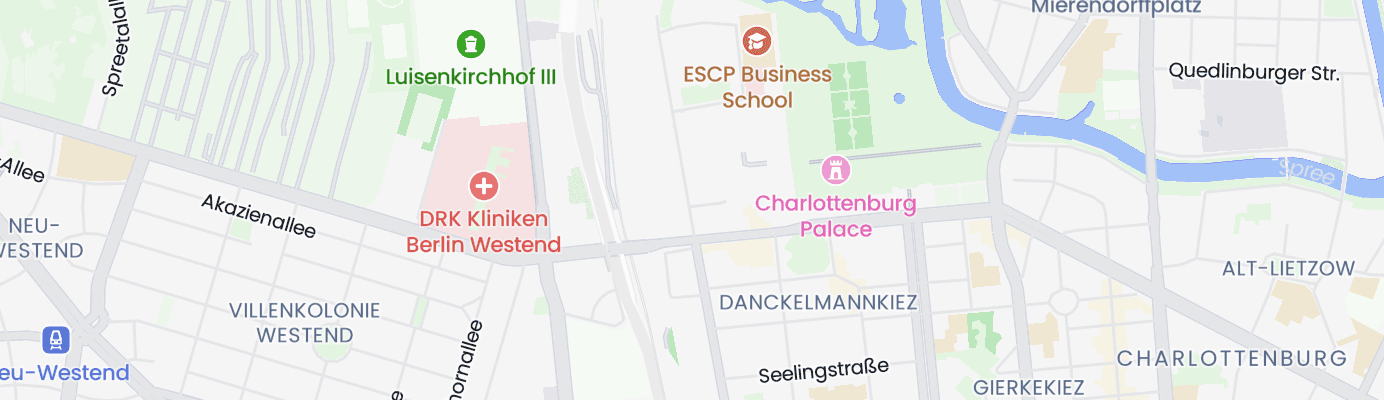 Karte mit dem ungefähren Standort