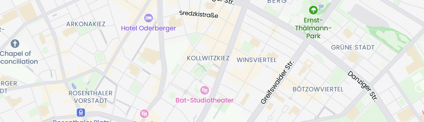 Karte mit dem ungefähren Standort