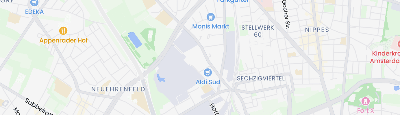 Karte mit dem ungefähren Standort