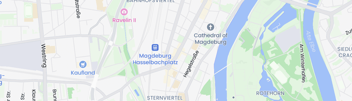 Karte mit dem ungefähren Standort