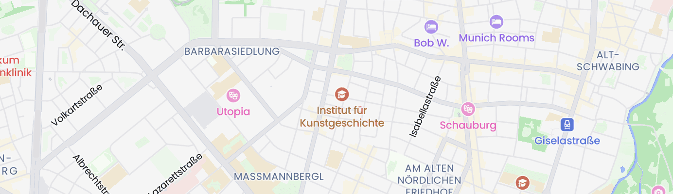 Karte mit dem ungefähren Standort