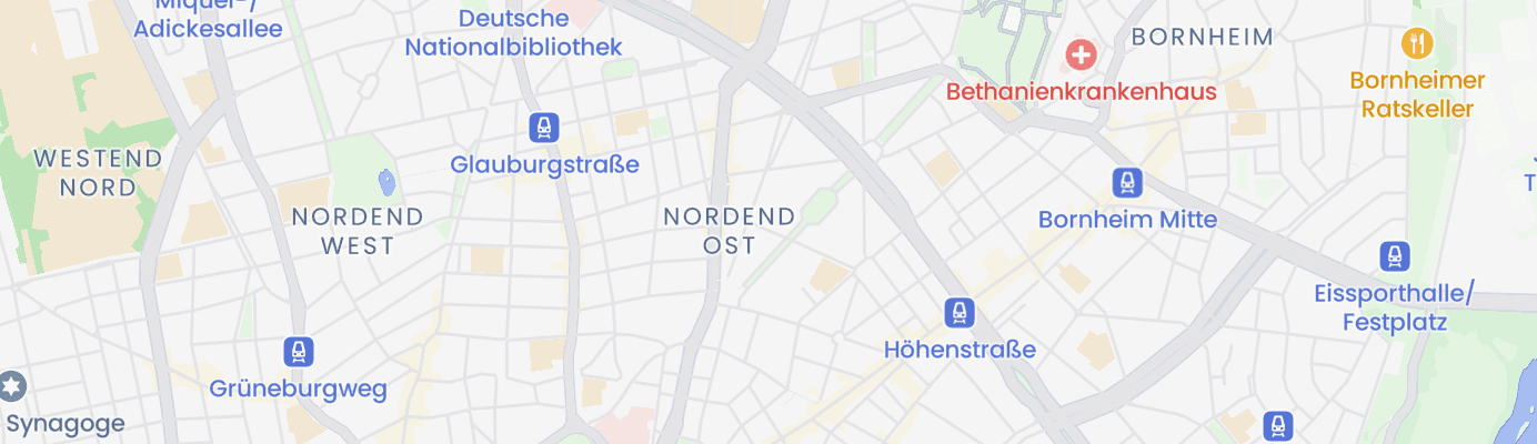 Karte mit dem ungefähren Standort