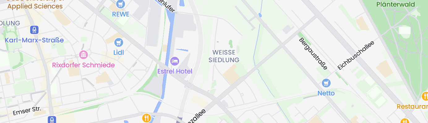 Karte mit dem ungefähren Standort