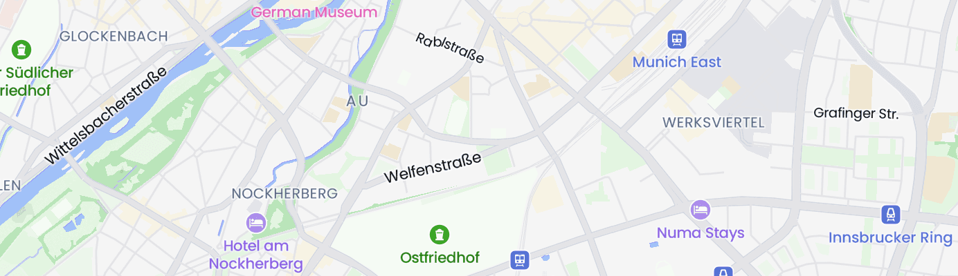Karte mit dem ungefähren Standort