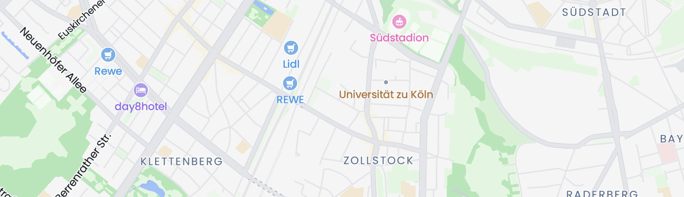 Karte mit dem ungefähren Standort