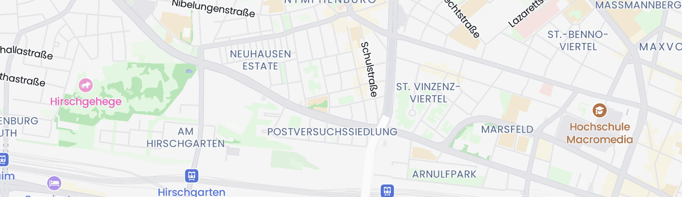 Karte mit dem ungefähren Standort