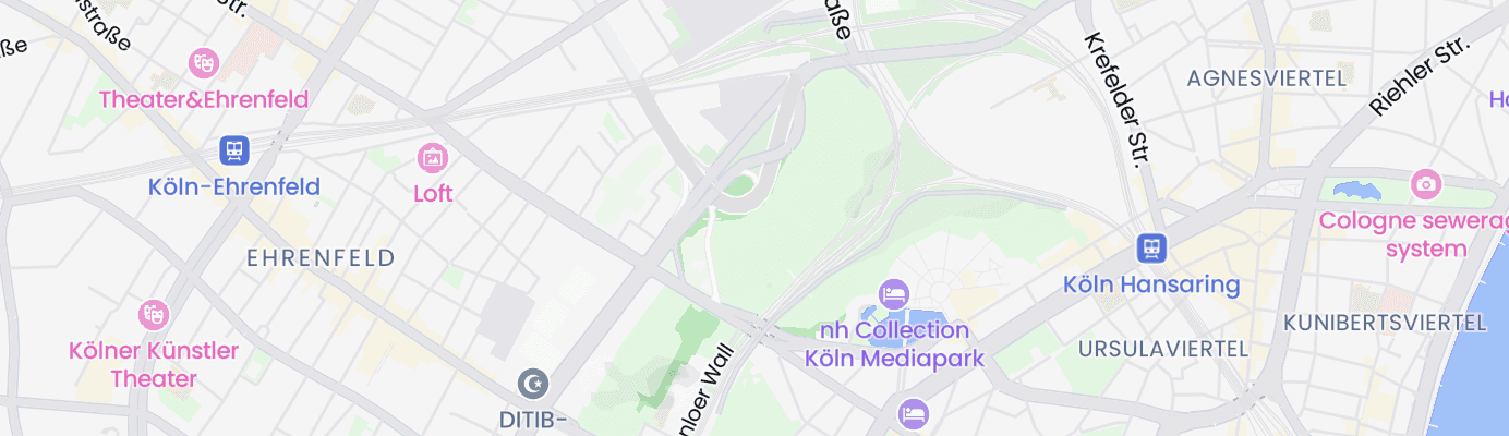 Karte mit dem ungefähren Standort